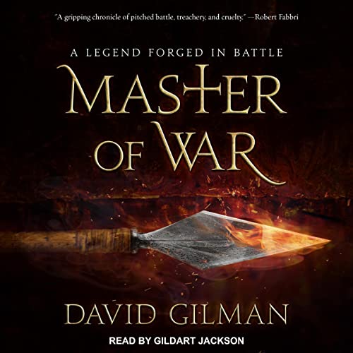 Master of War Audiolibro Por David Gilman arte de portada