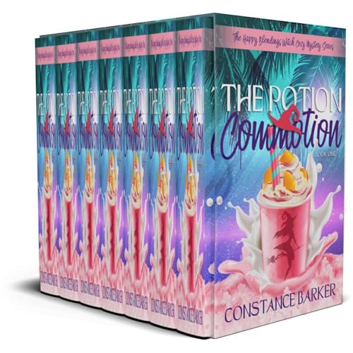 The Complete 7 Book Potion Commotion Mystery Series Audiolibro Por Constance Barker arte de portada