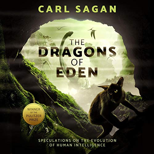 The Dragons of Eden Audiolibro Por Carl Sagan arte de portada