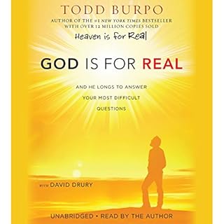 God Is for Real Audiolibro Por Todd Burpo, David Drury arte de portada