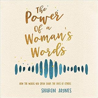 The Power of a Woman's Words Audiolibro Por Sharon Jaynes arte de portada