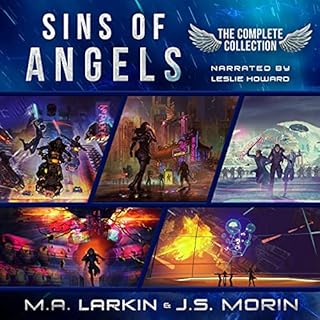 Sins of Angels Audiolibro Por M.A. Larkin, J.S. Morin arte de portada