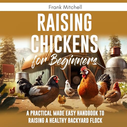 Raising Chickens for Beginners Audiobook By Frank Mitchell cover art