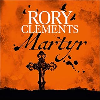 Martyr Audiolibro Por Rory Clements arte de portada