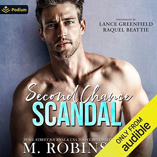 Second Chance Scandal Audiolibro Por M. Robinson arte de portada