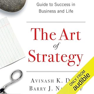 The Art of Strategy Audiobook By Barry J. Nalebuff, Avinash K. Dixit cover art