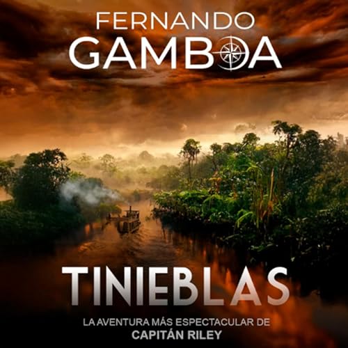 Tinieblas [Darkness] Audiolibro Por Fernando Gamboa arte de portada