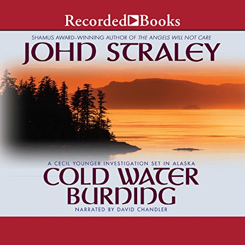 Cold Water Burning Audiolibro Por John Straley arte de portada