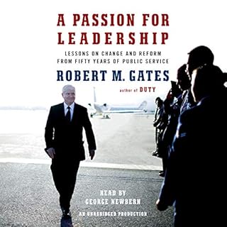 A Passion for Leadership Audiolibro Por Robert M. Gates arte de portada