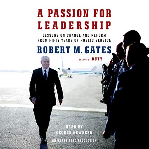 A Passion for Leadership Audiolibro Por Robert M. Gates arte de portada