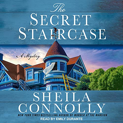 The Secret Staircase Audiolibro Por Sheila Connolly arte de portada