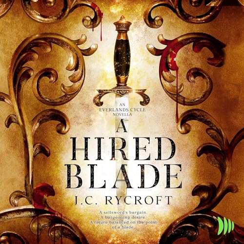 A Hired Blade Audiolivro Por J.C. Rycroft capa