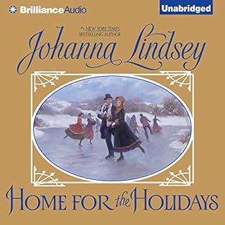 Home for the Holidays Audiolibro Por Johanna Lindsey arte de portada