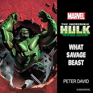 The Incredible Hulk Audiolibro Por Peter David, Marvel arte de portada