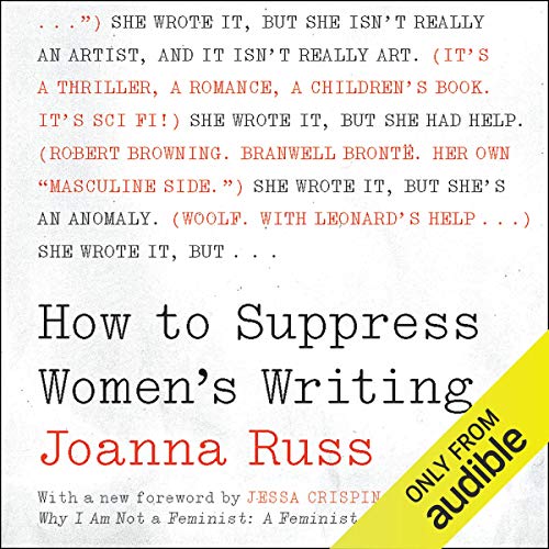 Diseño de la portada del título How to Suppress Women's Writing