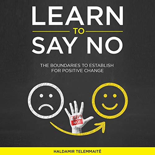 Learn to Say No Audiolibro Por Haldamir Telemmaitë arte de portada