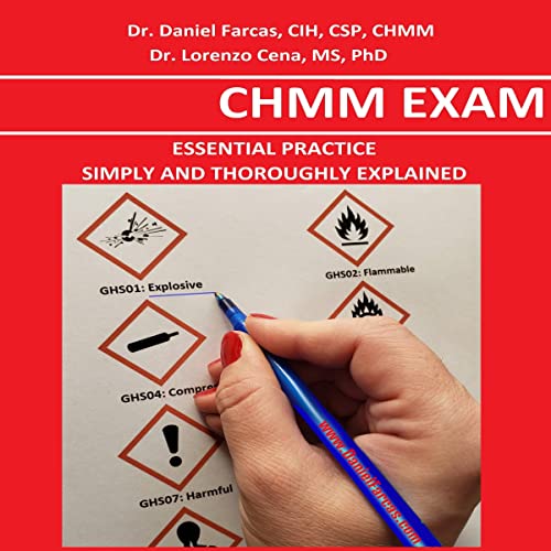 CHMM Exam Essential Practice Simply and Thoroughly Explained cover art