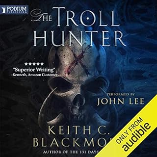 The Troll Hunter Audiolibro Por Keith C. Blackmore arte de portada