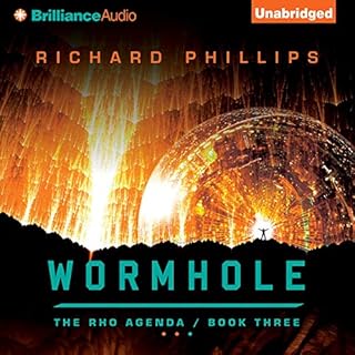 Wormhole Audiolibro Por Richard Phillips arte de portada