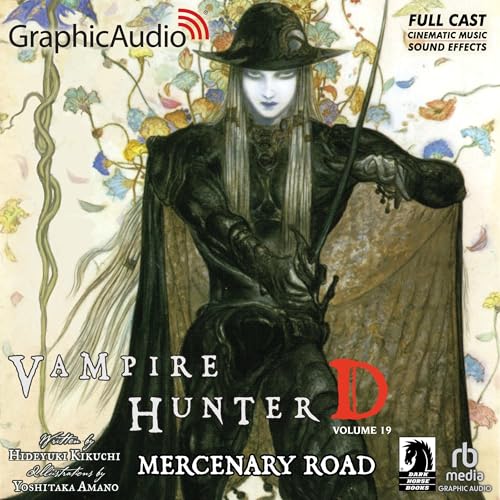 Mercenary Road (Dramatized Adaptation) Audiolivro Por Hideyuki Kikuchi, Yoshitaka Amano capa