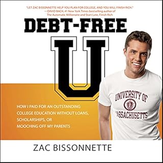 Debt-Free U Audiobook By Zac Bissonnette, Andrew Tobias cover art