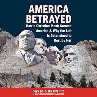 America Betrayed Audiolibro Por David Horowitz arte de portada