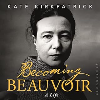 Becoming Beauvoir Audiolibro Por Dr Kate Kirkpatrick arte de portada