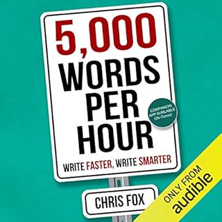 5,000 Words Per Hour Audiobook By Chris Fox cover art