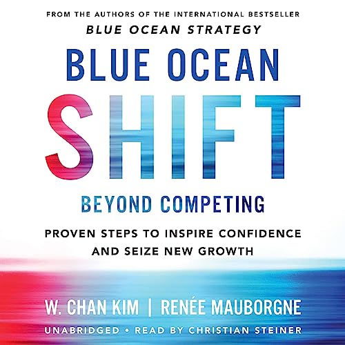 Blue Ocean Shift Audiolivro Por Renee Mauborgne, W. Chan Kim capa