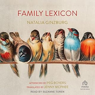 Family Lexicon Audiobook By Natalia Ginzburg, Jenny McPhee - translator, Peg Boyers - afterword cover art