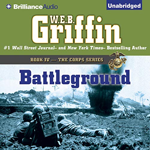 Battleground Audiolibro Por W. E. B. Griffin arte de portada