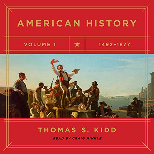 American History, Volume 1 Audiolivro Por Thomas S. Kidd capa