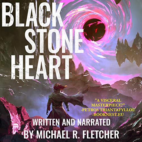 Black Stone Heart Audiolibro Por Michael R. Fletcher arte de portada