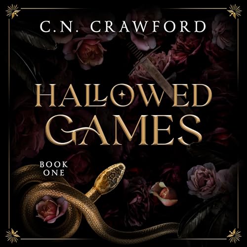 Hallowed Games Audiolibro Por C.N. Crawford arte de portada