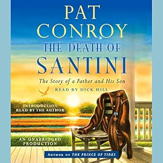 The Death of Santini Audiolibro Por Pat Conroy arte de portada