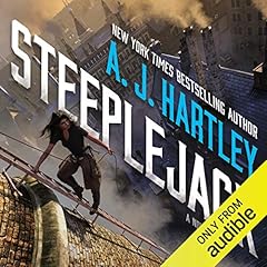 Steeplejack Audiolibro Por A. J. Hartley arte de portada