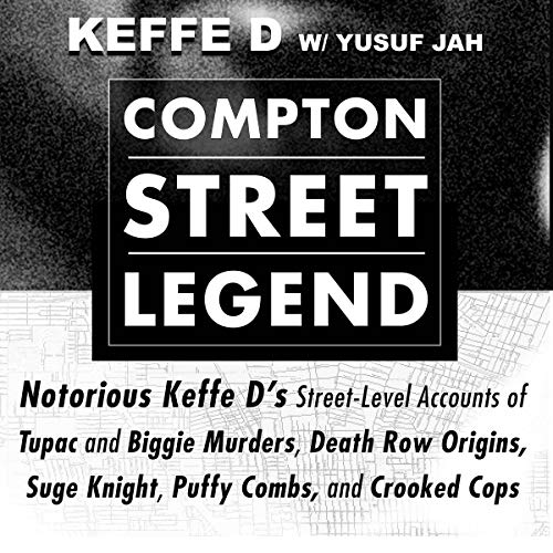 Compton Street Legend Audiolibro Por Duane 'Keffe D' Davis, Yusuf Jah arte de portada