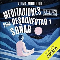 Diseño de la portada del título Meditaciones para desconectar y soñar