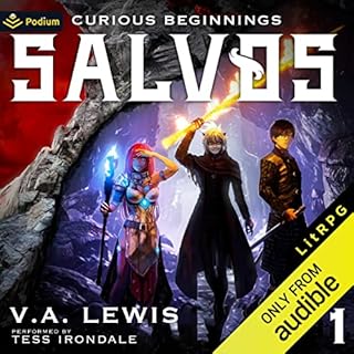 Curious Beginnings Audiolibro Por V.A. Lewis arte de portada