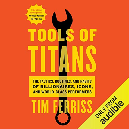 Tools of Titans Audiolibro Por Tim Ferriss arte de portada