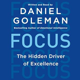 Focus Audiolibro Por Daniel Goleman arte de portada