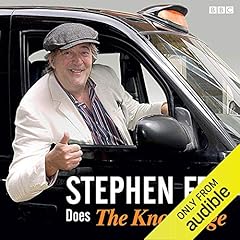 Stephen Fry Does the 'Knowledge' cover art