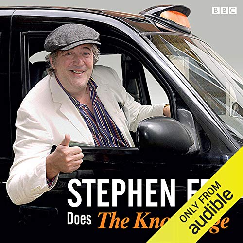 Stephen Fry Does the 'Knowledge' cover art