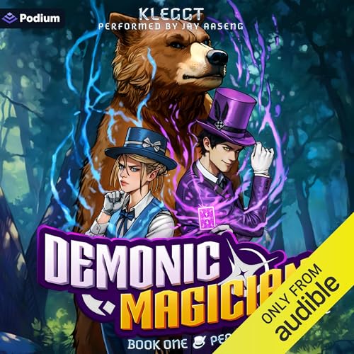 Demonic Magician: An Isekai LitRPG Audiolivro Por Kleggt capa