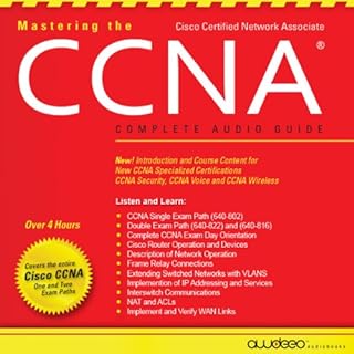 Mastering the CCNA Audiobook Audiobook By Christopher Parker cover art