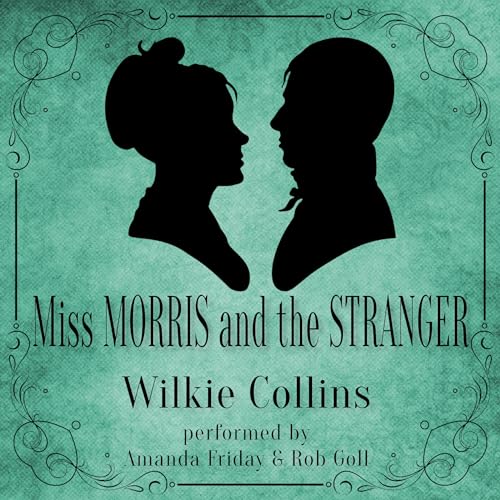 Diseño de la portada del título Miss Morris and the Stranger