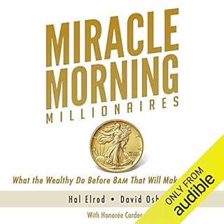 Miracle Morning Millionaires Audiobook By Hal Elrod, David Osborn, Honoree Corder cover art