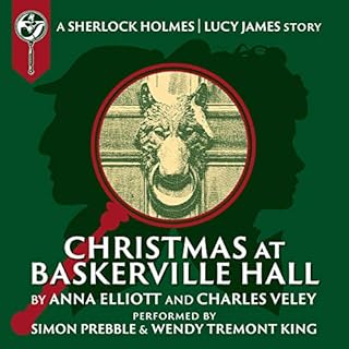 Christmas at Baskerville Hall (A Sherlock and Lucy Short Story) Audiolibro Por Anna Elliott, Charles Veley arte de portada