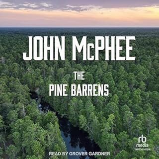 The Pine Barrens Audiolibro Por John McPhee arte de portada