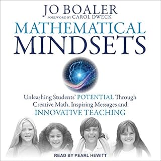 Mathematical Mindsets Audiolibro Por Jo Boaler, Carol Dweck - foreword arte de portada